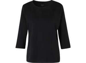 4060871841474 - olsen Shirt 3 4-Arm Rundhals für Damen schwarz 44