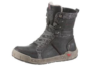 4060891115814 - Große Größen Mustang Shoes Schnürboots anthrazit Gr40