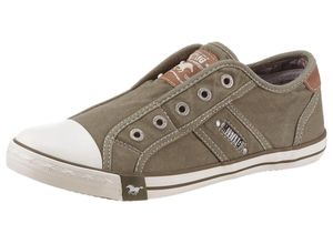 4060891290368 - Große Größen Slip-On Sneaker khaki Gr37