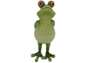 4060898131268 - Dekofigur Frosch stehend 25 x 125 cm grün