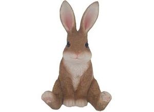 4060898142615 - Dekofigur Hase sitzend 24 x 155 x 155 cm braun weiß