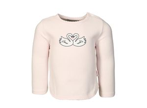 4060972233789 - - Langarmshirt BEAUTIFUL SWAN in rosa Gr80