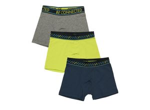 4060972379500 - - Hipshorts COSMIC 3er Pack in blau Gr128