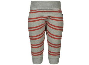 4060972578019 - - Sweat-Schlupfhose WINTER STRIPES gestreift in grau melange Gr80