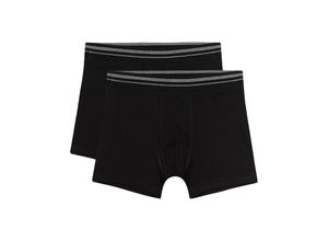 4060972615448 - - Boxershorts BASIC TEENS in super black Gr176