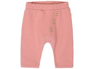 4060972797762 - Sanetta Pure - Sweathose BOUTON BABY in dark rose Gr92