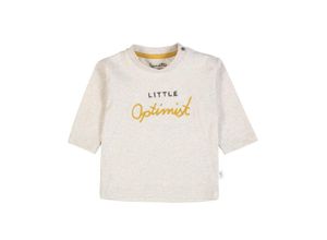 4060972803357 - Sanetta Pure - Langarmshirt OPTIMIST in beige melange Gr62