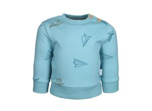 4060972931913 - Sanetta Pure - Sweatshirt PAPER PLANES in aqua blush Gr62