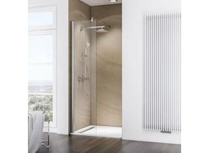 4060991063503 - - Duschwand MasterClass Walk In M6 von 6 mm Sicherheitsglas (esg) Klar hell inkl fixil Beschichtung Montage links und rechts möglich