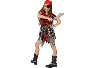 4061173004758 - tectake® Mädchenkostüm kleine Seeräuberin