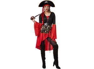 4061173004963 - tectake® Frauenkostüm Piratenkönigin