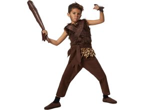 4061173025180 - tectake® Jungenkostüm Wilder Steinzeitjunge