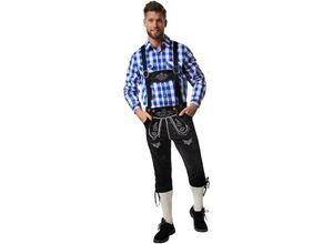 4061173039415 - tectake® Lederhose Fichtelgebirge