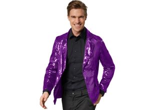 4061173055477 - tectake® Pailletten-Jackett Herren
