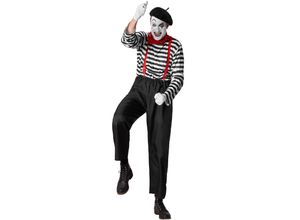 4061173073600 - tectake® Herrenkostüm Klassischer Pantomime