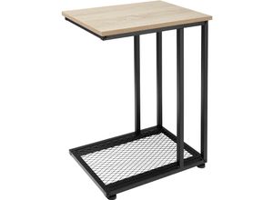 4061173205100 - tectake® Beistelltisch Industrial Style in praktischer C-Form 48 x 35 x 66 cm