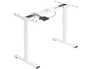 4061173206176 - tectake® Tischgestell elektrisch höhenverstellbar breitenverstellbar 110 - 168 x 60 x 70 - 119 cm