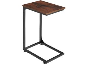 4061173209382 - tectake® Beistelltisch Industrial Style in praktischer C-Form 40 x 30 x 63 cm