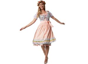 4061173219862 - tectake® Frauenkostüm Midi-Dirndl Erding Modell 2