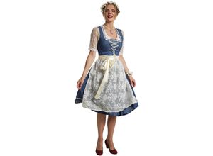 4061173219916 - tectake® Frauenkostüm Midi-Dirndl Kleinwalsertal Modell 2