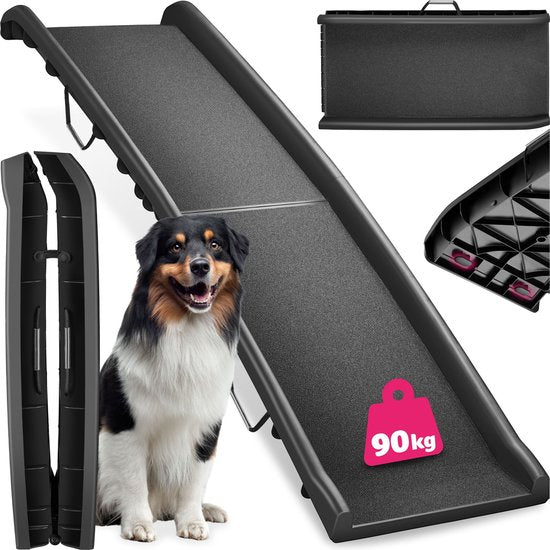 4061173256430 - tectakeÂ¬Ã† - Hundetreppe Paw Step - Hundetreppe Walkway - Treppe Hund - zusammenklappbar und rutschfest bis zu 90kg