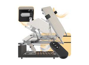 4061173260130 - tectake® Elektrisch verstellbare Rückenlehne 110x243x62cm - Variable Breite - Elektrischer Bettrahmen - Universell geeignet für Matratzen