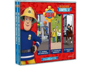 4061229375221 - Feuerwehrmann Sam - HörspielboxStaffel123 Audio-CD - (Hörbuch)