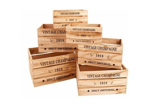 4061232241261 - Mm_unverified_brand - Lensing Holzkiste Champagner 25 x 15 x 12 cm Holzkiste