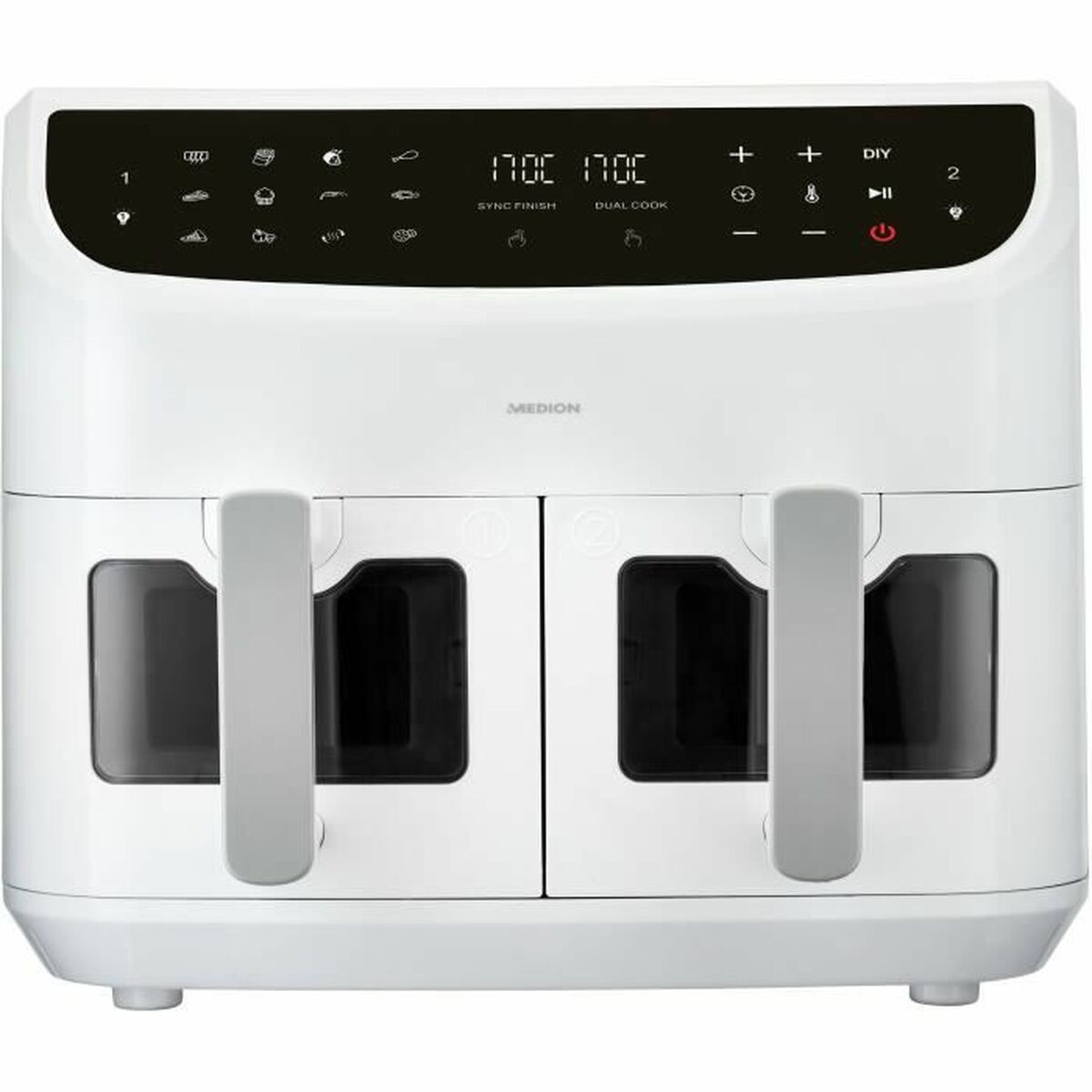 4061275214857 - Heißluftfritteuse LIFE P20 Weiß 2600 W 87 l