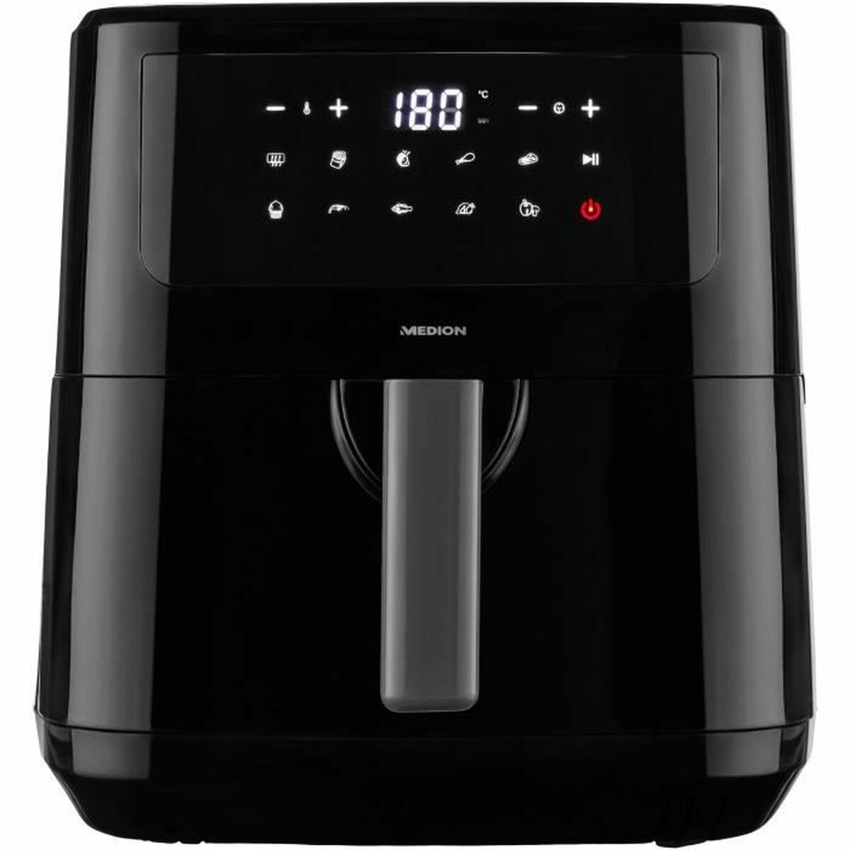 4061275214864 - Heißluftfritteuse MD11750 Schwarz 2150 W 68 L