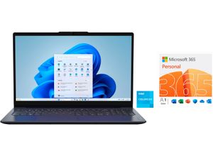 4061275225174 - MEDION Notebook E15235 Notebooks Gr 4 GB RAM 128 GB SSD Celeron Windows 11 Home (S Modus) grau