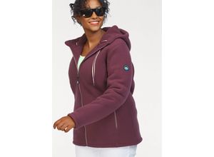 4061303043220 - Große Größen Fleecejacke burgund Gr44 46