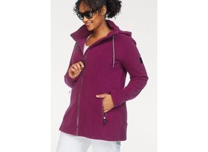 4061303044548 - Große Größen Fleecejacke fuchsia Gr44 46