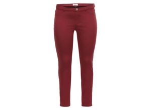 4061303048294 - Große Größen Stretch-Hose mit zwei Ziertaschen bordeaux Gr44