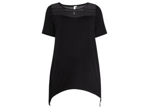 4061303104747 - Große Größen T-Shirt in Zipfel-Form schwarz Gr56 58