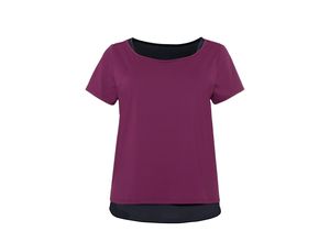 4061303553361 - Große Größen Shirt und Top im Set aus Funktionsmaterial beere Gr44