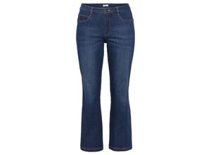 4061303825802 - Große Größen Stretch-Jeans mit ausgestellter Saumweite blue Denim Gr48