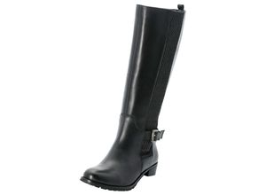 4061303920026 - Große Größen Weitschaftstiefel aus Leder schwarz Gr42