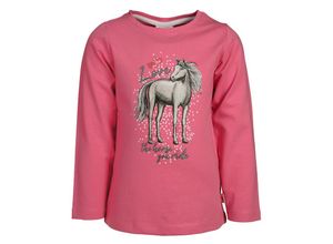 4061386198626 - Salt & Pepper - Langarmshirt THE HORSE YOU RIDE in bubble gum Gr104 110