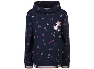 4061386241117 - SALT AND PEPPER - Sweatshirt STARS AOP in navy Gr128 134