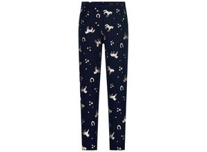 4061386306809 - Salt & Pepper - Thermo-Leggings SHINY HORSES in navy Gr98