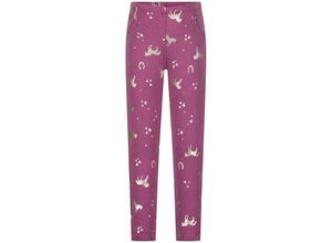 4061386306885 - Salt & Pepper - Thermo-Leggings SHINY HORSES in mauve Gr92