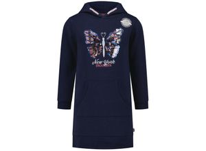 4061386308742 - Salt & Pepper - Hoodie-Kleid CAMPUS CLUB - SCHMETTERLING in true navy Gr104 110