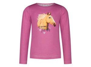 4061386315597 - Salt & Pepper - Langarmshirt GOOD TIMES - HORSE HEAD in lilac Gr92 98