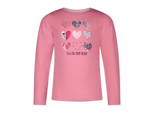 4061386317522 - SALT AND PEPPER - Langarmshirt DREAM - FOLLOW YOUR HEART in cashmere rose Gr128 134