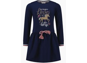 4061386321116 - Salt & Pepper - Langarmkleid HORSE WORLD - ALL YOU NEED in true navy Gr92 98