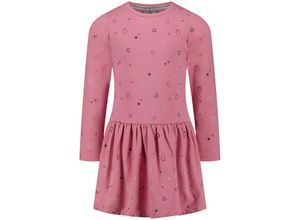 4061386321512 - Salt & Pepper - Langarmkleid DAY DREAM - HEARTS & STARS AOP in cashmere rose Gr92 98