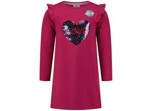 4061386321611 - Salt & Pepper - Langarmkleid DAY DREAM - BIG HEART in cranberry Gr92 98