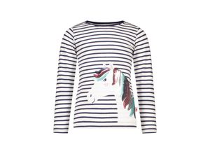 4061386336998 - SALT AND PEPPER - Langarmshirt HORSEHEAD in true navy Gr92 98