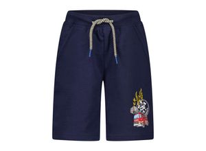 4061386339173 - SALT AND PEPPER - Sweat-Shorts FIRETRUCK in true navy Gr104